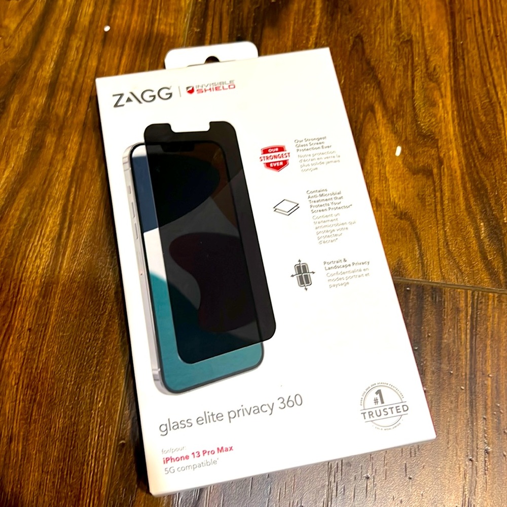New iPhone 13 Pro Max privacy screen